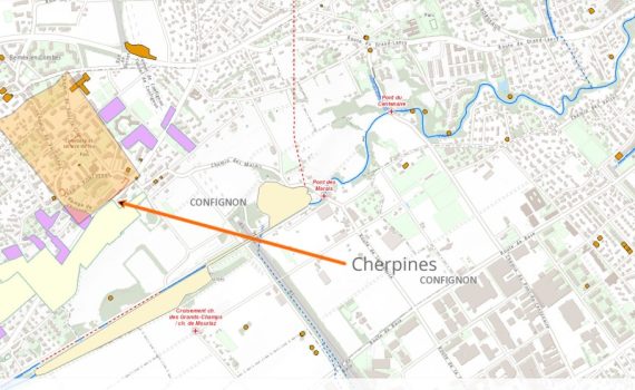 Cherpines autrement.ch le projet plans et densite plan comparatif densite cherpines confignon
