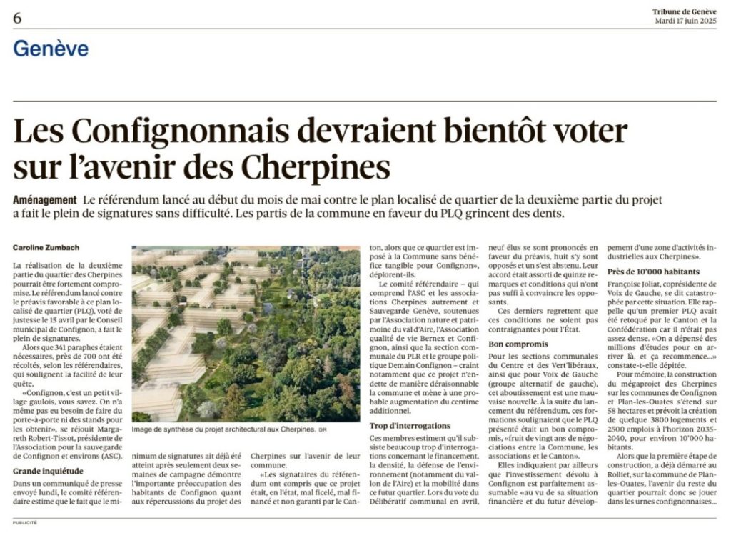 Article tg 16 juin 2025 rfr cherpines 2