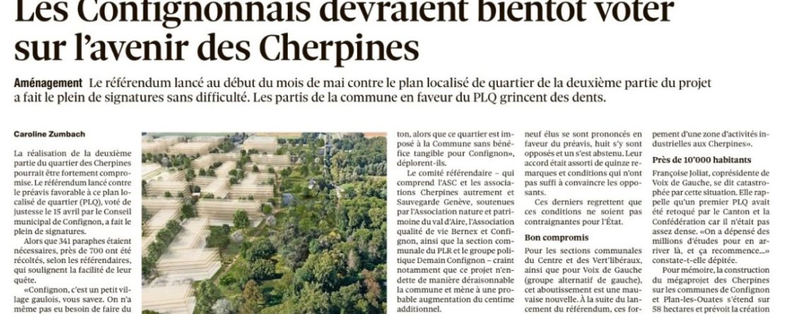 Article tg 16 juin 2025 rfr cherpines 2